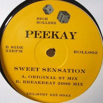 Peekay - Sweet Sensation Vinyl Vinly Record