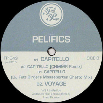 Pelifics - Capitello Vinyl Vinly Record
