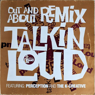 Perception And The K - Creative - Out And About Remix Vinyl Vinly Record