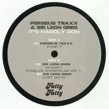 Perseus Traxx & Sir Leon Greg - It's Hardly Ron Vinyl Vinly Record