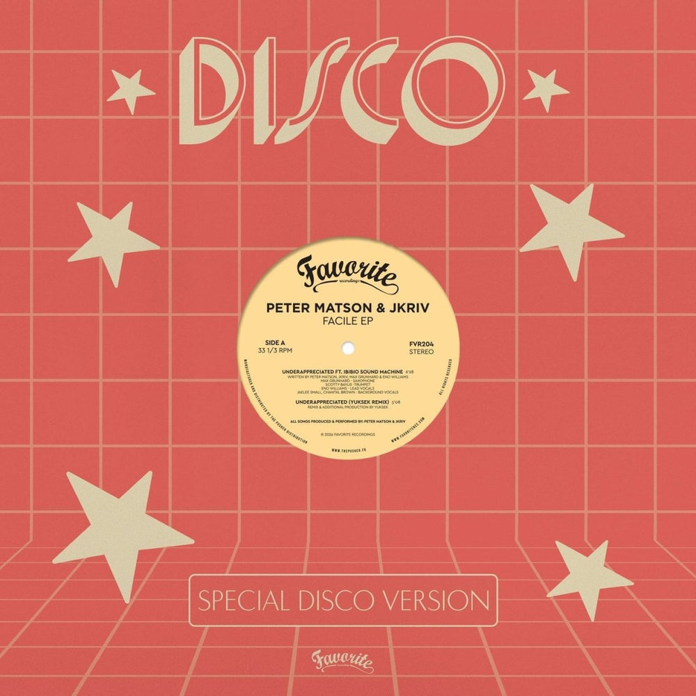 Peter Matson & JKriv - Facile EP Vinyl