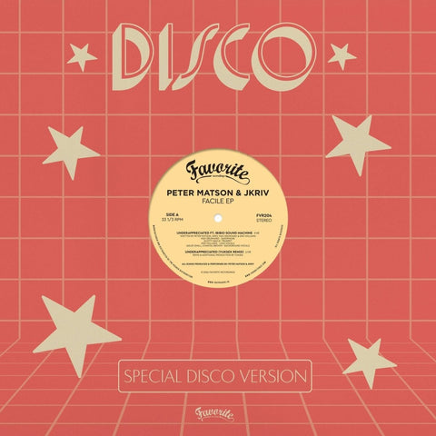 Peter Matson & JKriv - Facile EP Vinyl - Vinyl Record