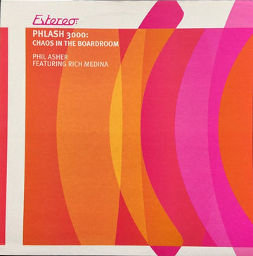Phil Asher Featuring Rich Medina - Phlash 3000: Chaos In The Boardroom Vinyl Vinly Record