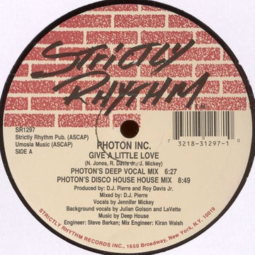 Photon Inc. - Give A Little Love Vinyl Vinly Record