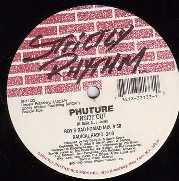 Phuture - Inside Out Vinyl Vinly Record