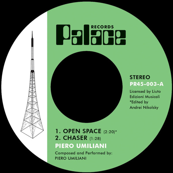 Piero Umiliani - Open Space / Union Pacific - EP Vinyl