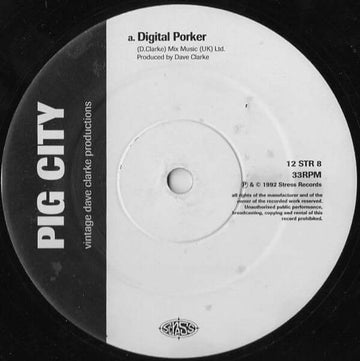 Pig City - Digital Porker Vinyl Vinly Record
