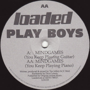 Play Boys - Mindgames Vinyl Vinly Record