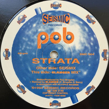 Pob - Strata Vinyl Vinly Record