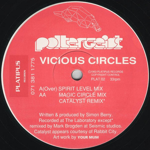 Poltergeist - Vicious Circles Vinyl - Vinyl Record