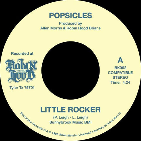 Popsicles - Little Rocker Vinyl - Vinyl Record