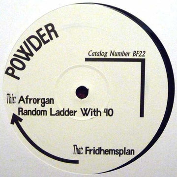 Powder - Afrorgan Vinyl Vinly Record
