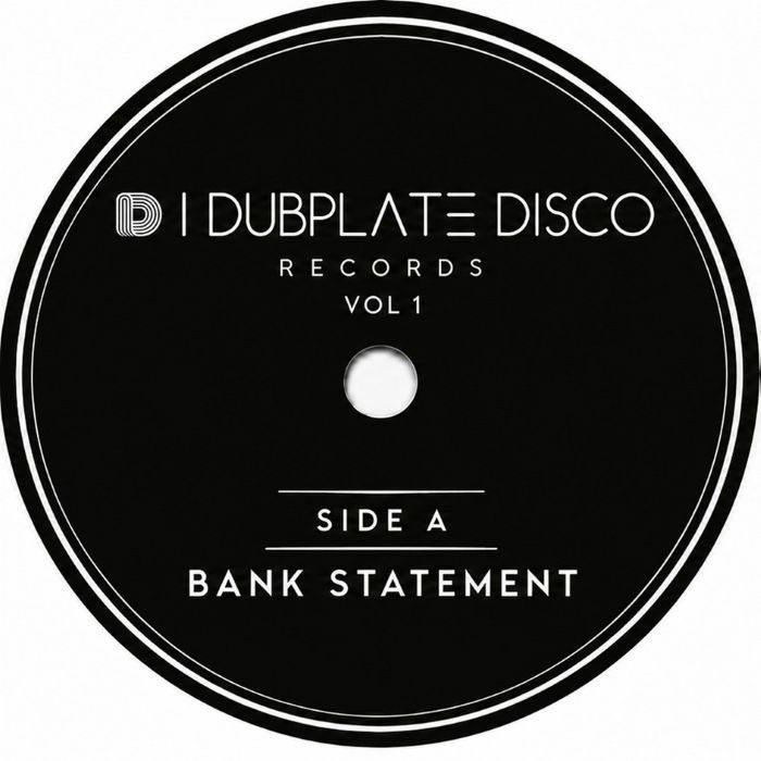 Dubplate Disco aka Simon Kennedy - Dubplate Disco Edits Vol. 1 - front artwork