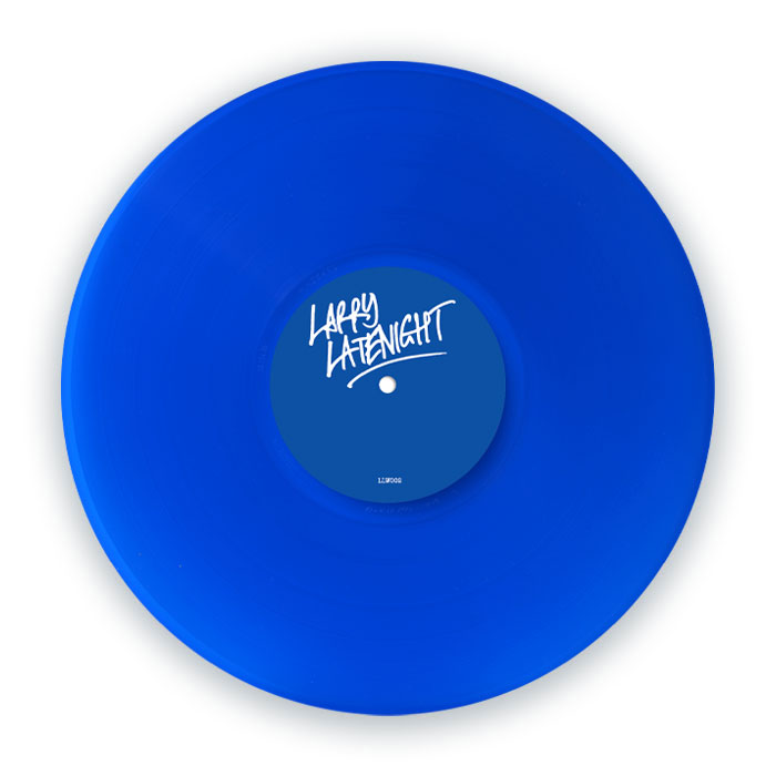 Larry Latenight - The Spiral (Blue Vinyl)
