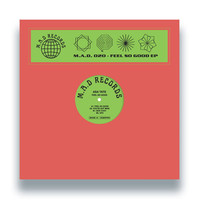 Asa Tate - Feel So Good EP - product artwork