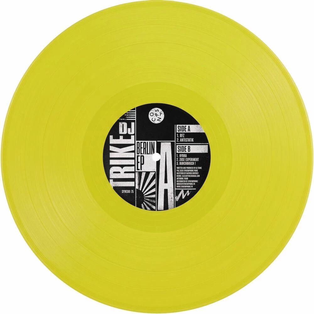 DJ TRIKE - Berlin EP - release artwork