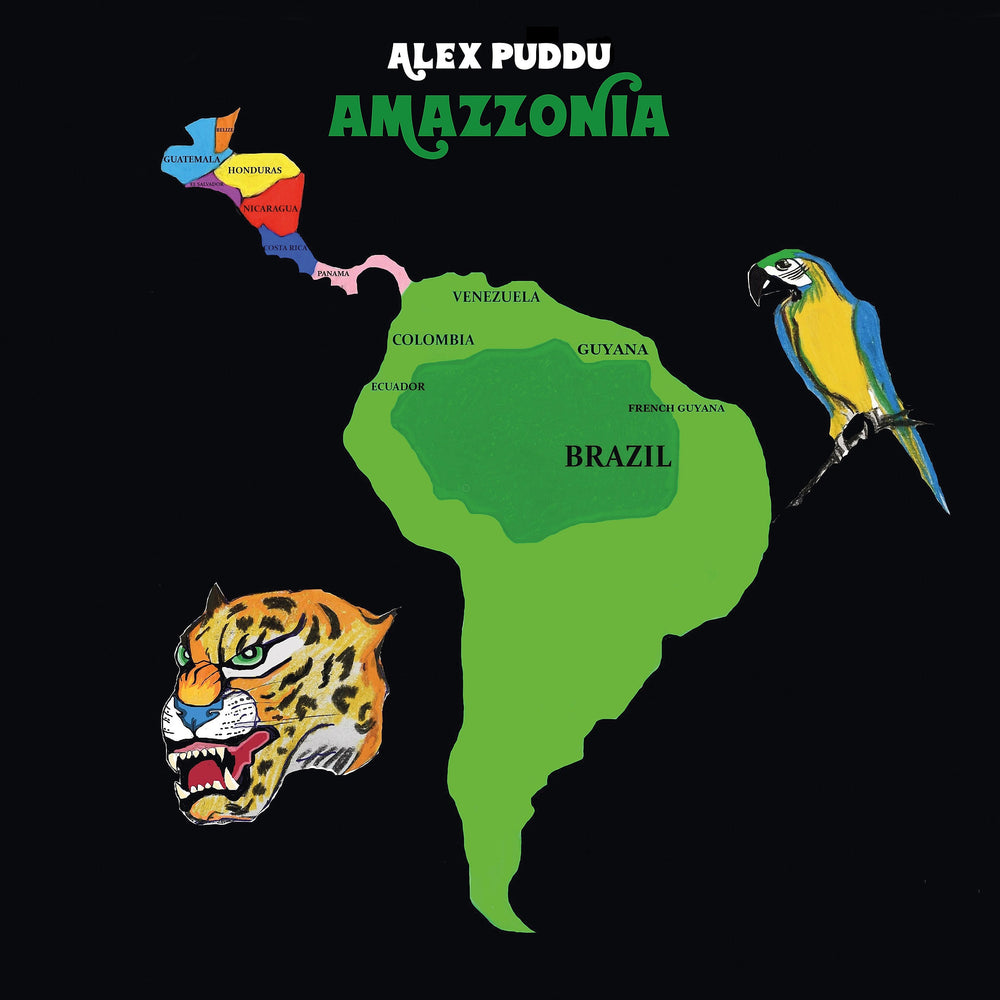 Alex Puddu - Amazzonia - front artwork