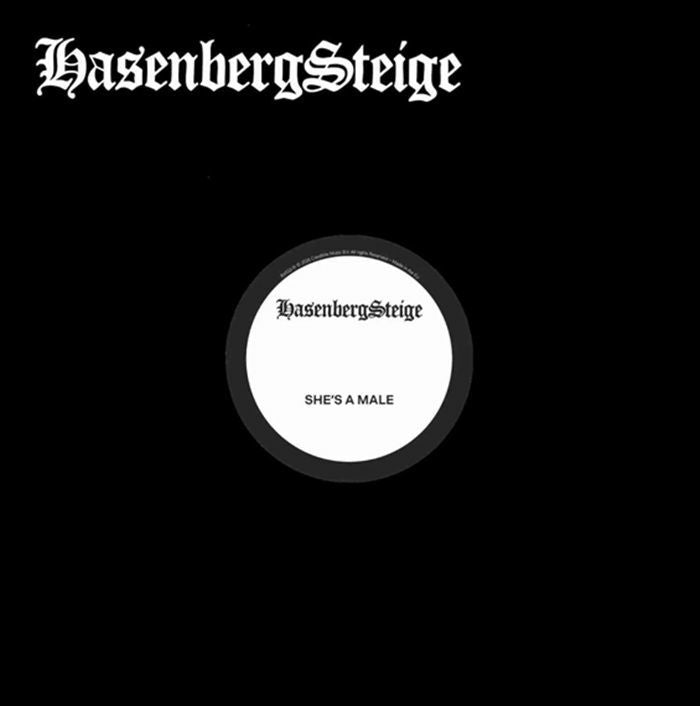Hasenbergsteige - She's A Male (Reissue) - front artwork
