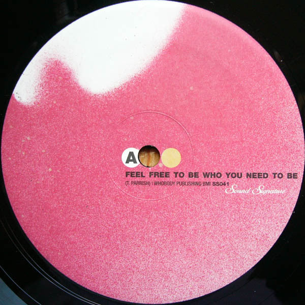 Theo Parrish - Feel Free To Be Who You Need To Be - release artwork