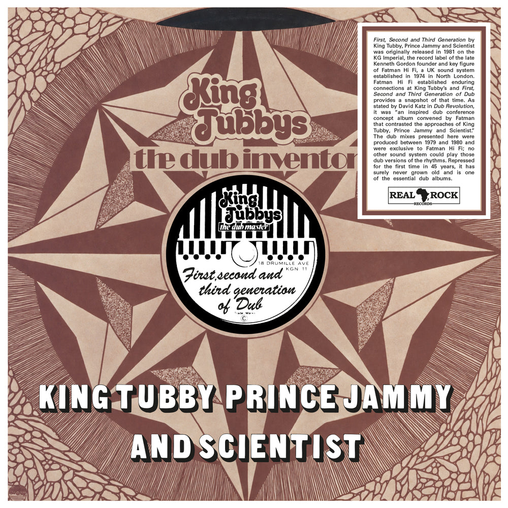King Tubby / Prince Jammy / Scientist - First, Second and Third Generation of Dub - release artwork