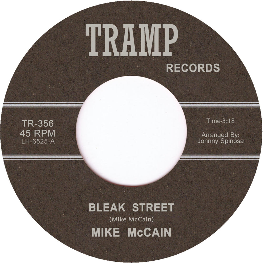 Mike McCain - Bleak Street - release artwork
