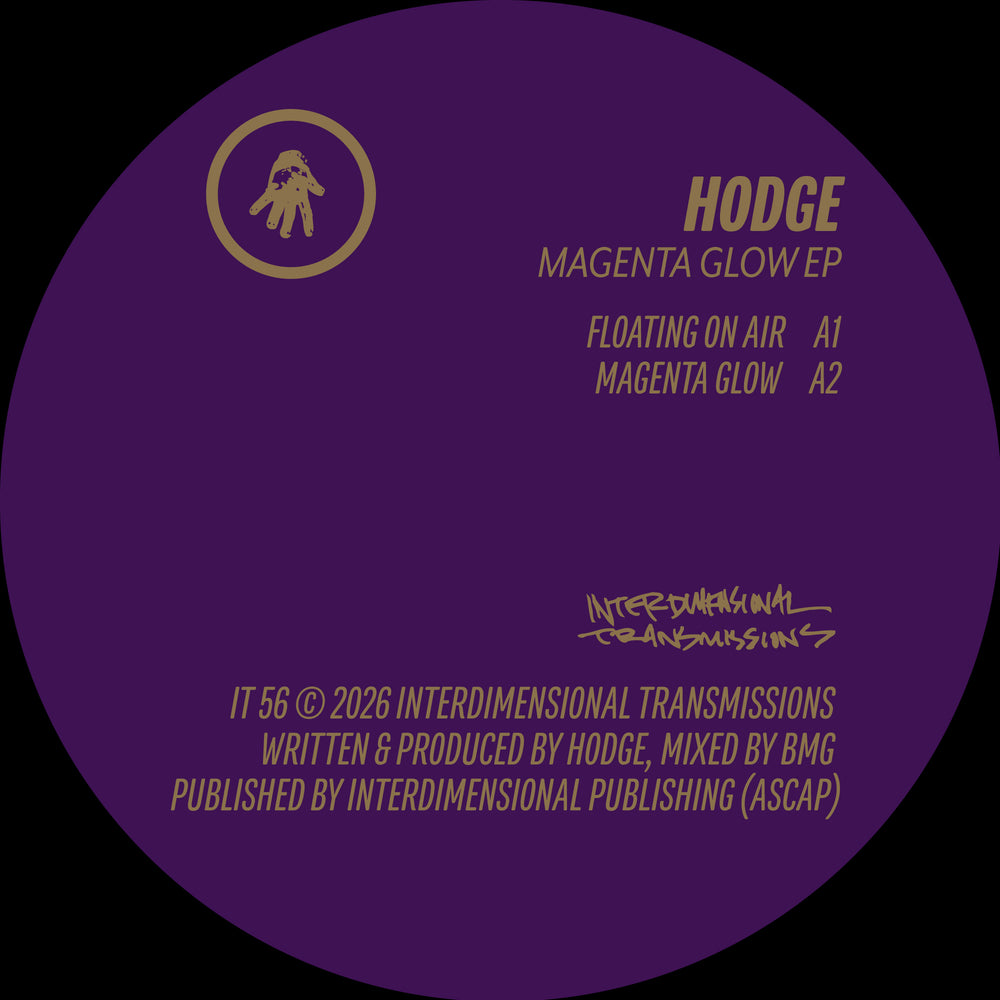Hodge - Magenta Glow EP - release artwork