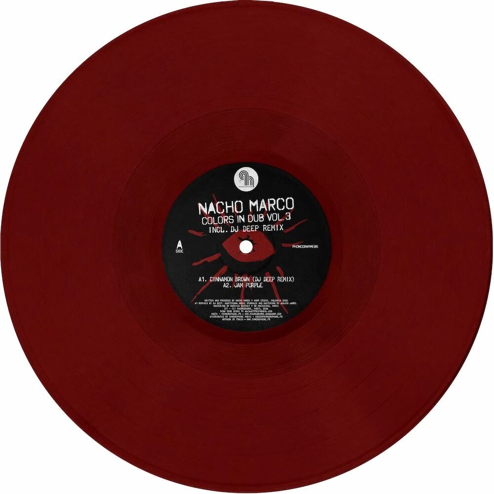 Nacho Marco - Colors In Dub Vol.3 - release artwork