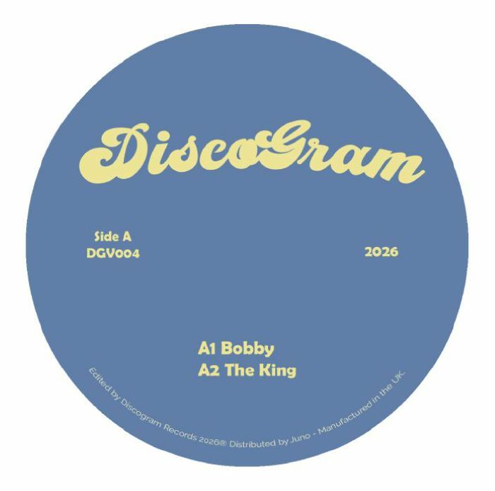 DiscoGram - DGV004 - front artwork