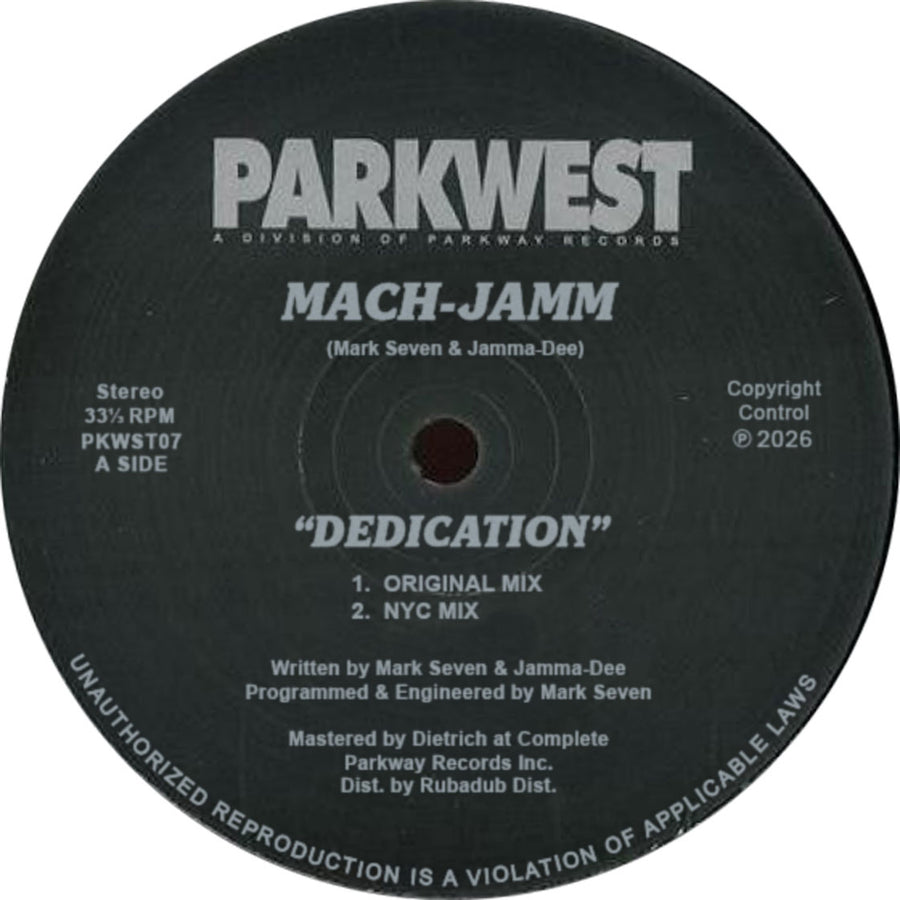 Mach-Jamm - Dedication