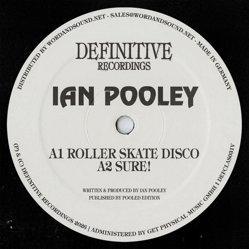 Ian Pooley - Roller Skate Disco EP - release artwork
