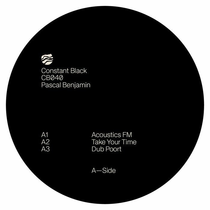 Pascal Benjamin / Makz - Constant Black 40 - front artwork