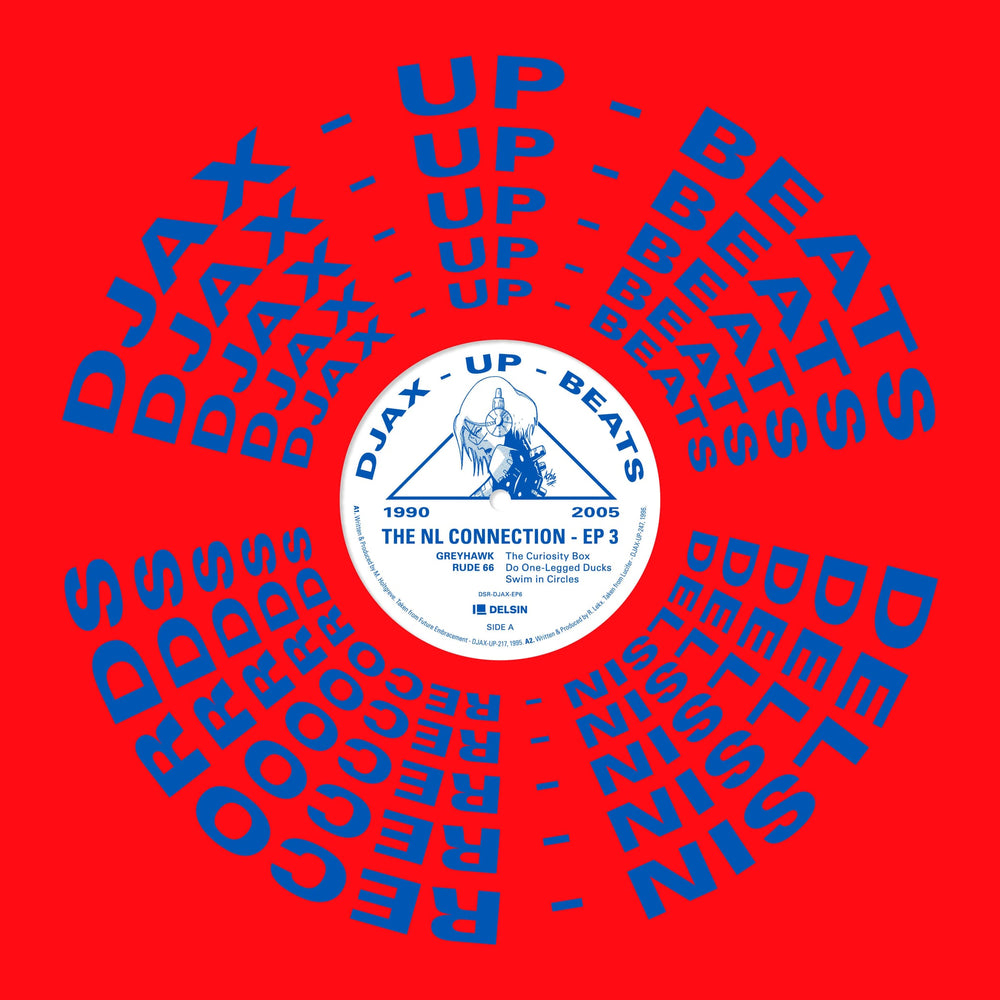 Various Artists - Djax-Up-Beats 1990-2005: The NL Connection EP 3 - release artwork