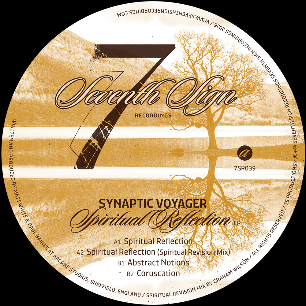 Synaptic Voyager - Spiritual Reflection EP - release artwork