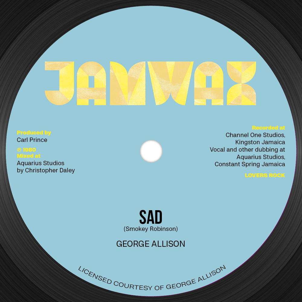 George Allison - Sad / Every Hoe - front artwork