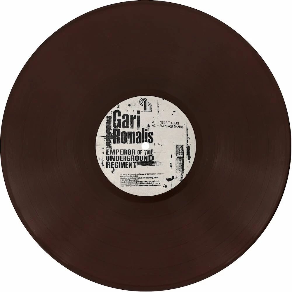 Gari Romalis - Emperor of the Underground Regiment - release artwork