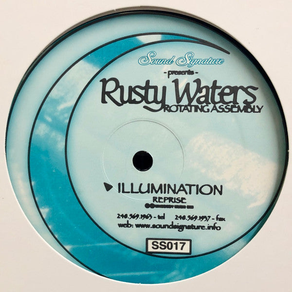Rusty Waters / The Rotating Assembly - Illumination - release artwork