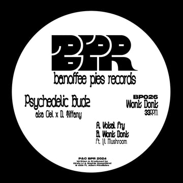Psychedelic Budz aka Ciel x D. Tiffany - Wonk Donk Vinyl Vinly Record