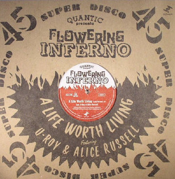Quantic Presenta Flowering Inferno - A Life Worth Living Vinyl Vinly Record