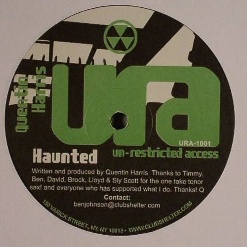 Quentin Harris - Haunted Vinyl