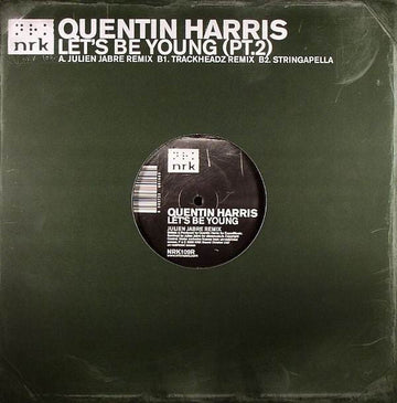 Quentin Harris - Let's Be Young (Pt. 2) Vinyl Vinly Record
