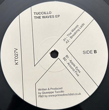 Tuccillo - The Waves EP Vinly Record