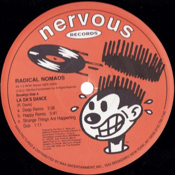 Radical Nomads - La Da's Dance / Watch Yourself Vinyl Vinly Record