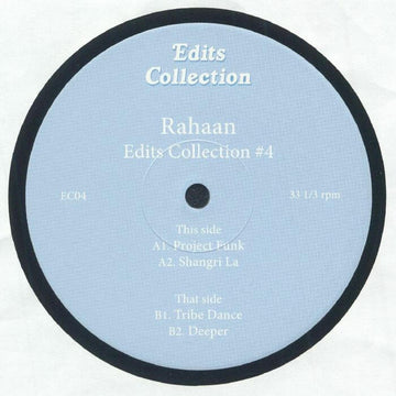 Rahaan - Edits Collection 4 Vinyl Vinly Record