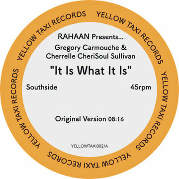 Rahaan - It Is What It Is Vinyl Vinly Record