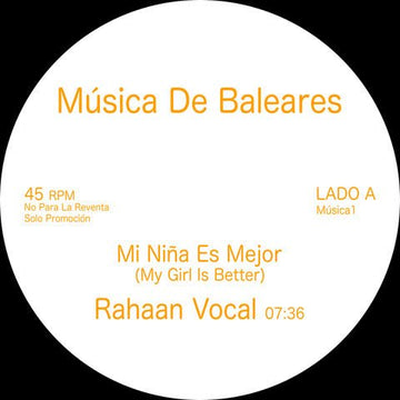 Rahaan - My Girl Is Better Vinyl Vinly Record