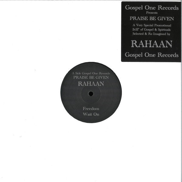 Rahaan - Praise Be Given Vinyl