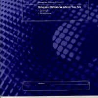 Rahsaan Patterson - Where You Are Vinyl Vinly Record