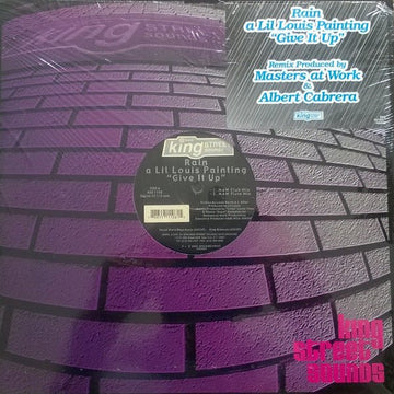 Rain , A Lil Louis Painting - Give It Up Vinyl Vinly Record
