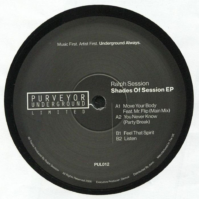 Ralph Session - Shades Of Session EP