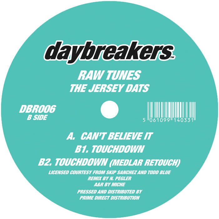 Raw Tunes - The Jersey DAT's Vinyl